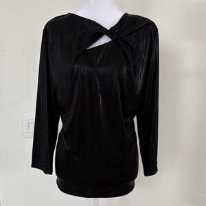 Elegant Black Women's Top size XL